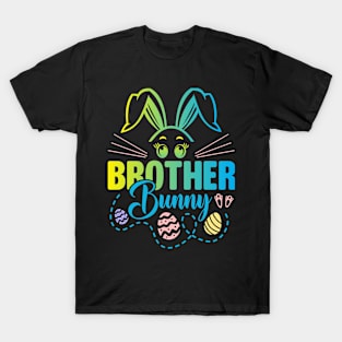 Brother Bunny Easter Bunny Egg Hunting Happy Easter Day T-Shirt